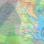 Native American territories in Maryland, Virginia, and Delaware