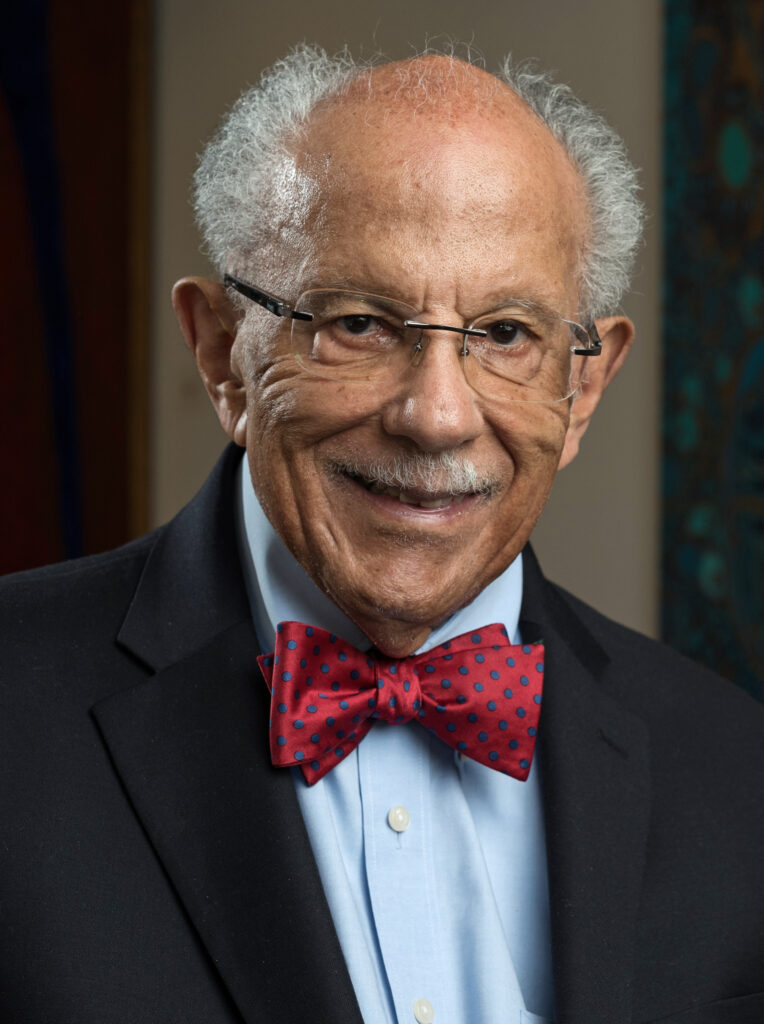 Headshot of Warren M. Washington. 